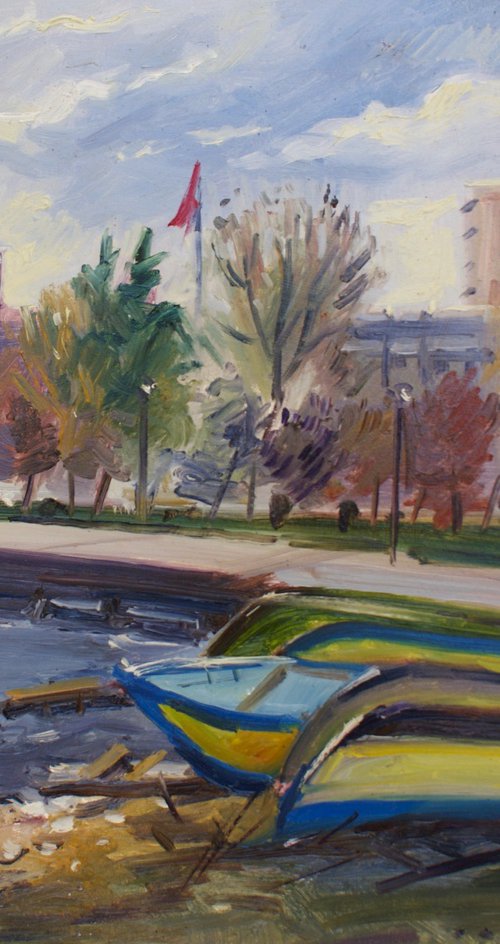 Windy morning by Joan Mato