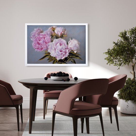 Peonies in Bloom.