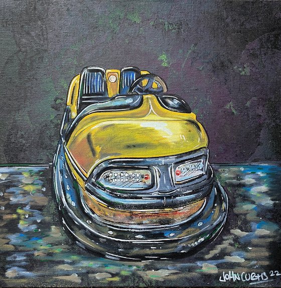 Dodgem - Original on canvas board