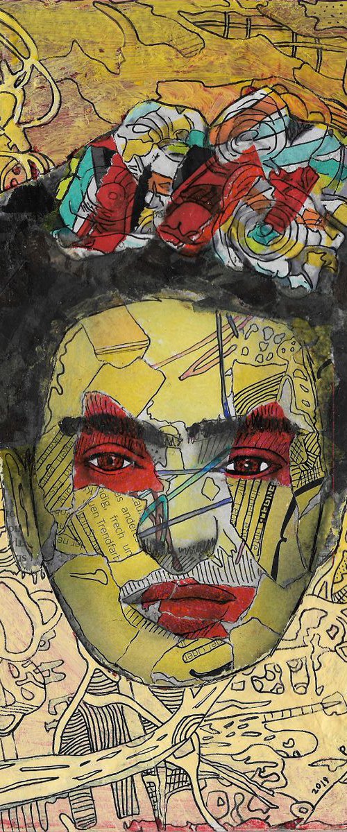 Portrait of Frida #4 by Pavel Kuragin