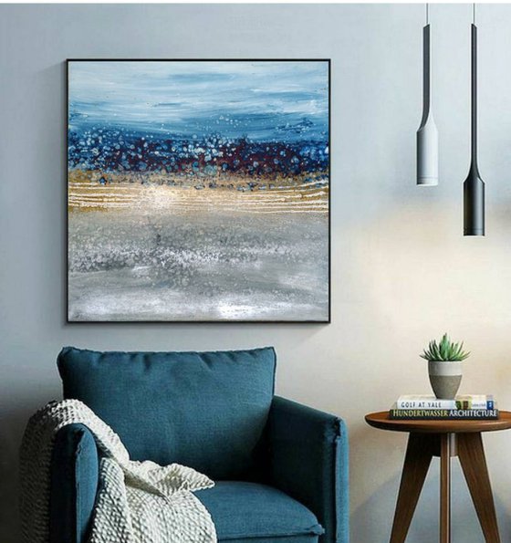 Mykonos   (91x91cm) FAST SHIPPING WORLDWIDE