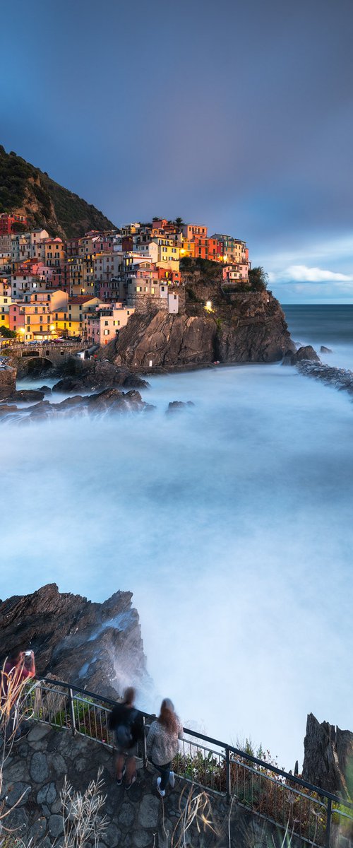 AN EVENING IN MANAROLA by Giovanni Laudicina