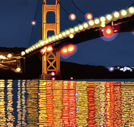 Golden Gate Bridge Nocturne #2