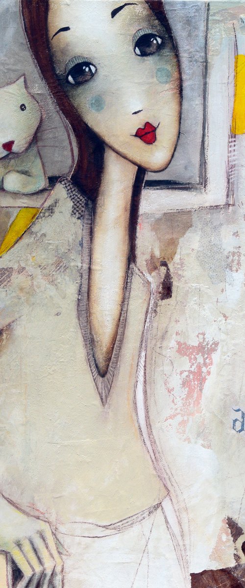 Love cat by Armandine JS