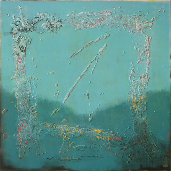 The Blue Lagoon 90x90 cm - 25M