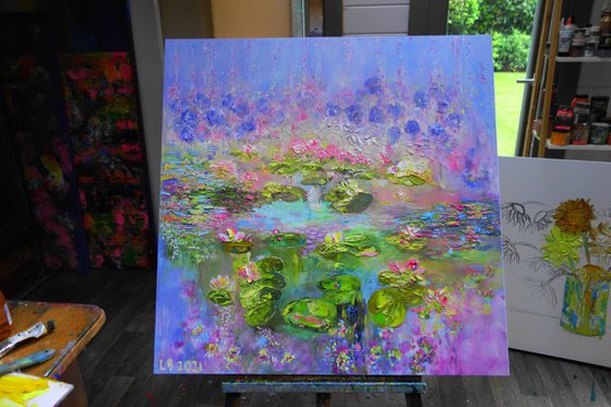 Blooming Waterlilies