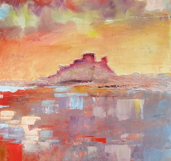 Sunrise On Lindisfarne