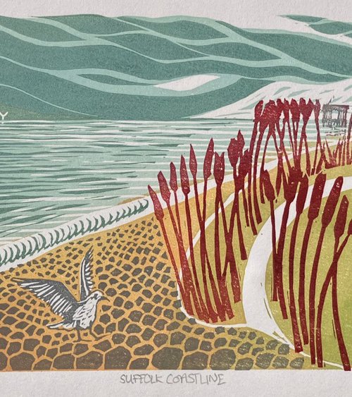 Suffolk Coastline by Helen Maxfield