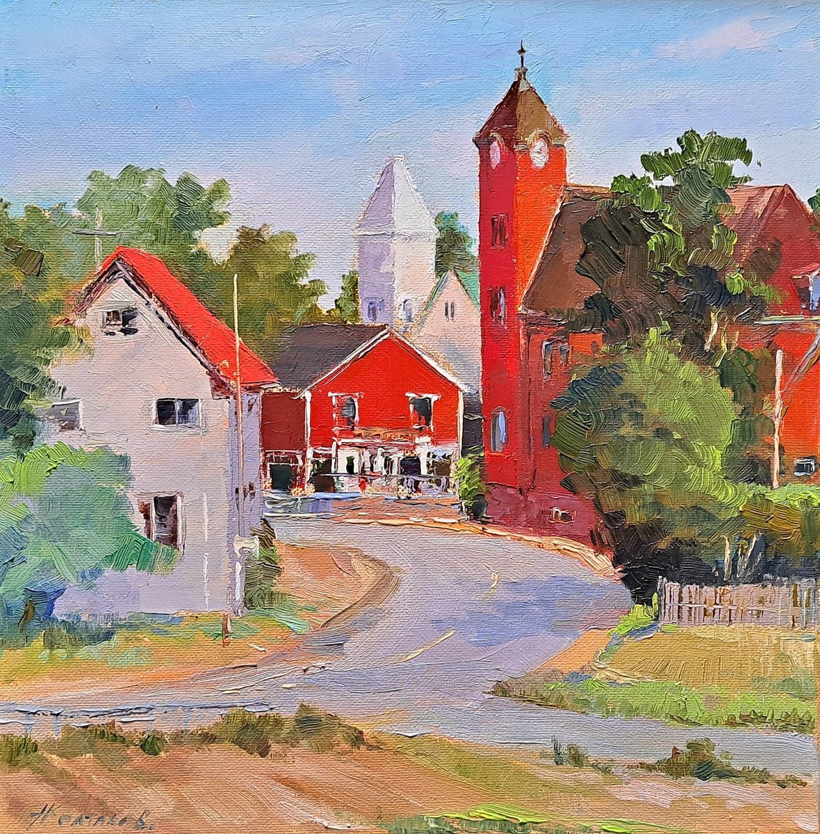 Sunny day in Parrsboro by Alexander Koltakov