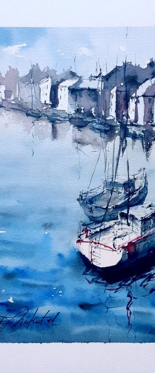 Weymouth Harbour by Tomasz Mikutel