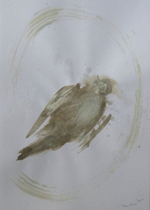 The Birds C20-14, 29x21 cm by Frederic Belaubre