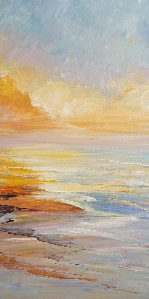Golden tides by Liliana Gigovic