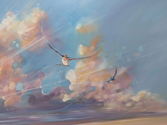 Triumphant Return of Swallows