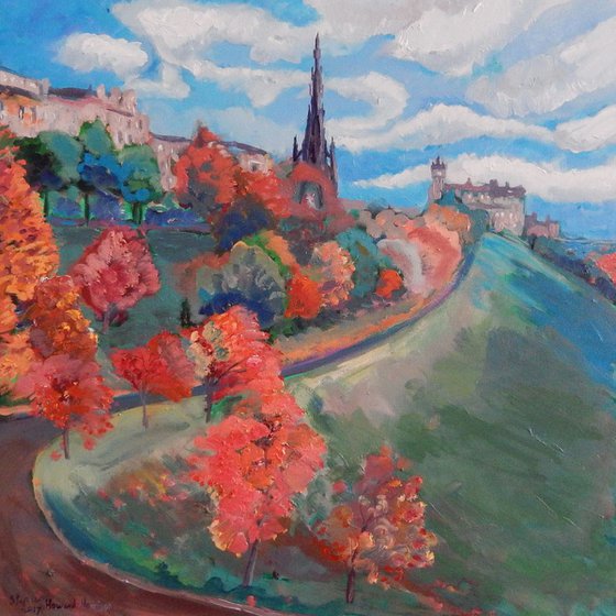 Princes Street Gardens, Edinburgh, Autumn