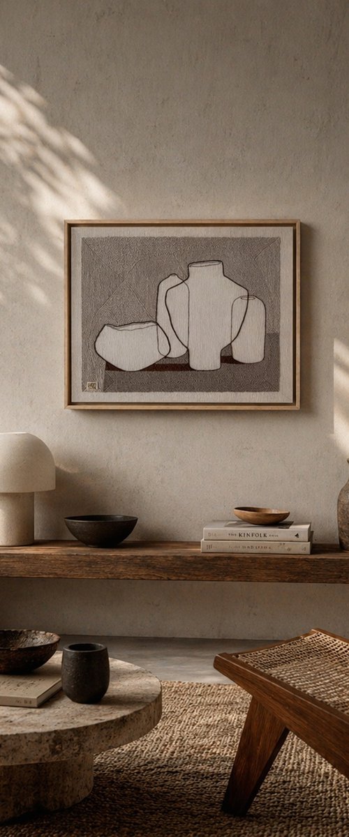 Vase Composition III’26 by Milena Paladino