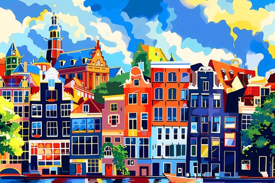 Colorful Amsterdam