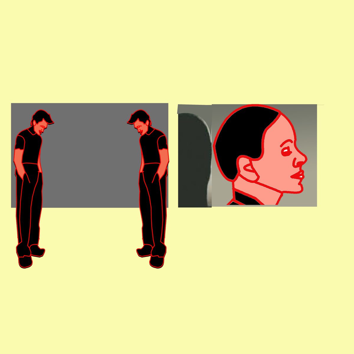 Urban And Pop Portrait Print By Artworks By Rina Mualem, 10 X 10, Elsewhere, Original Artwork