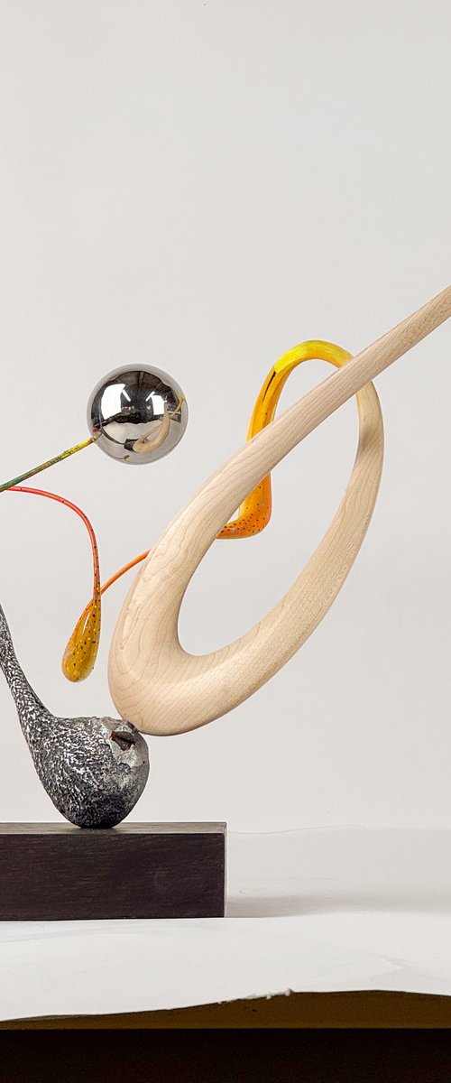 Oil Painting in Sculpture 41.1 by Mark Purllant