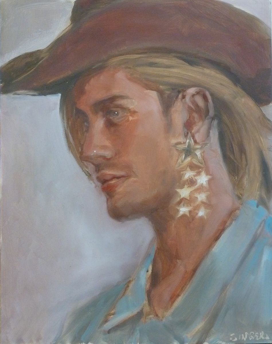Maverick By Leslie Singer, 13 X 15, Artwork For Sale On Artfinder