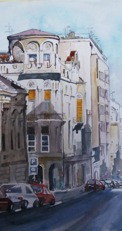 DOWN THE STREET by Zoran Mihajlović Muza