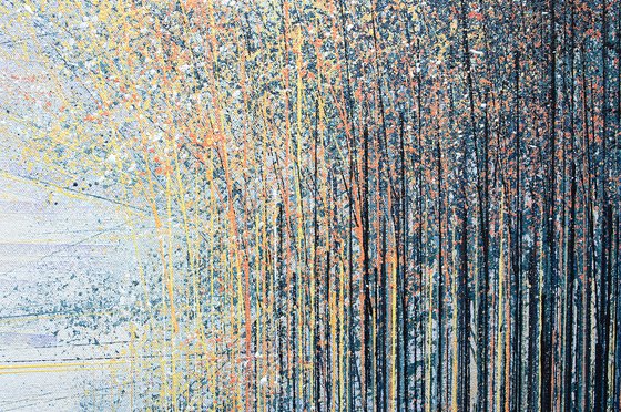 Autumn Trees At Sunset