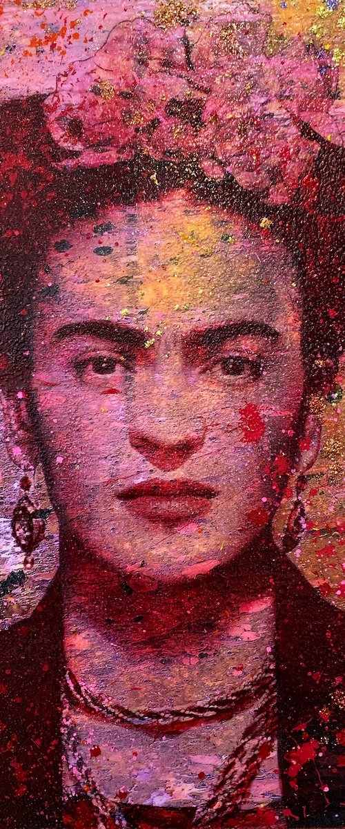 Frida Kahlo by Karin Vermeer