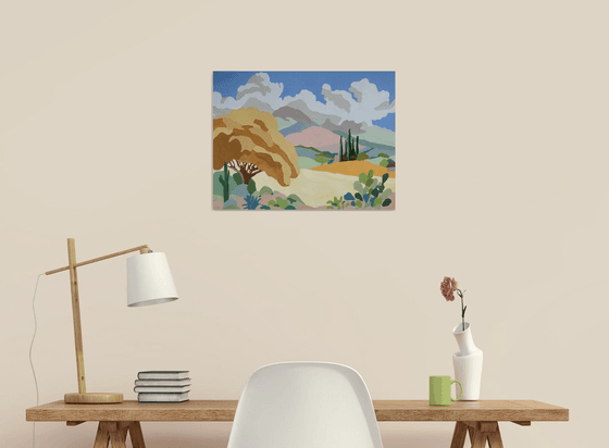 Golden Landscape 4