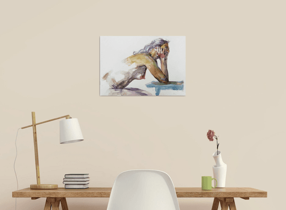 nude ( side view )