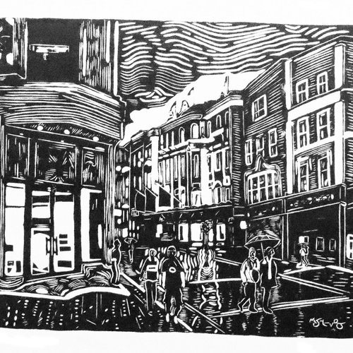 'Grafton Street, Dublin' by Mark Murphy
