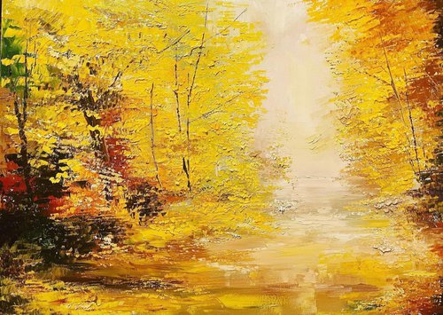 Golden Symphony of Autumn by Vahe Bagumyan