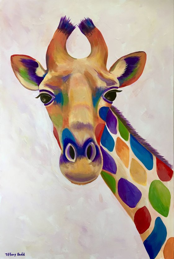 Rainbow Giraffe