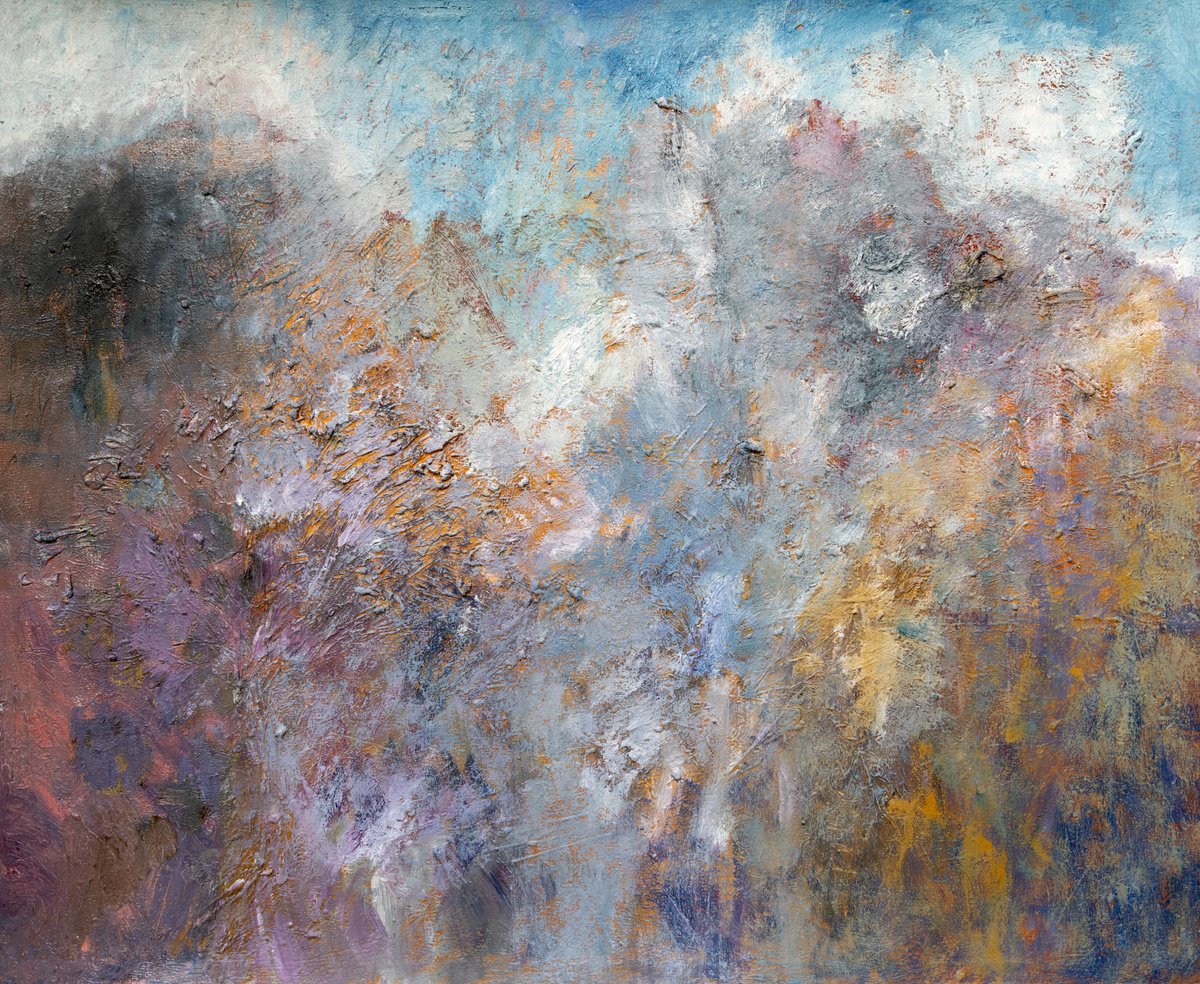 Mountain 5 By Elizabeth Anne Fox, 36 X 29, Artwork For Sale On Artfinder