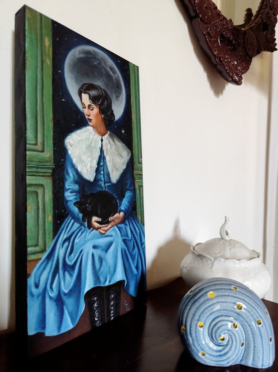 Waiting in the moonlight