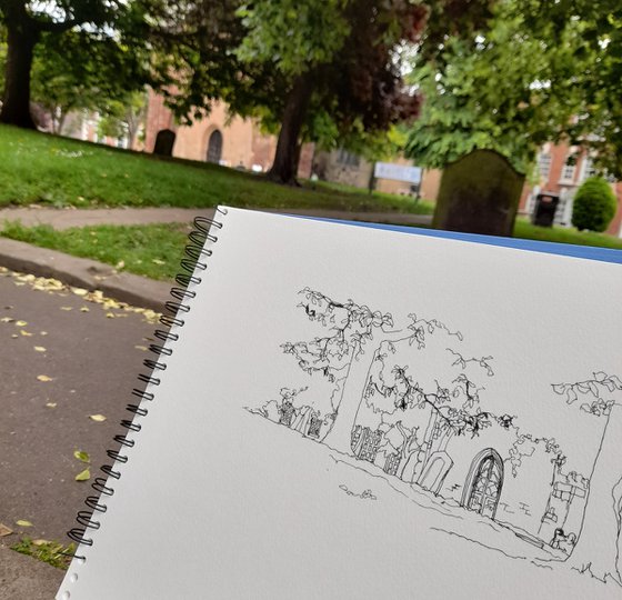 Old St Chads Churchyard, Shrewsbury