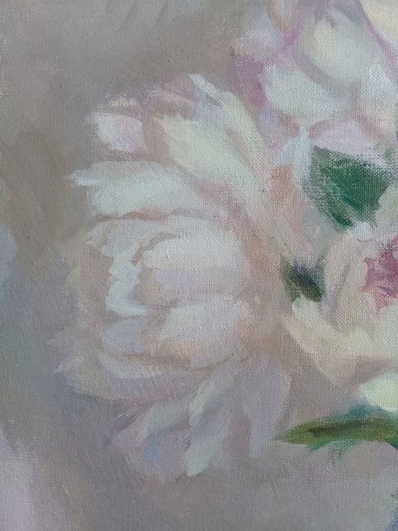 Bouquet of peonies