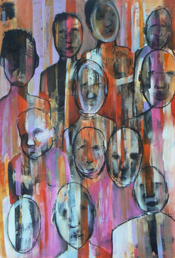 Study of a crowd #24