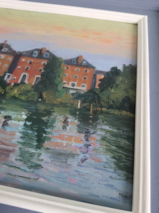 Hampstead Heath pond London