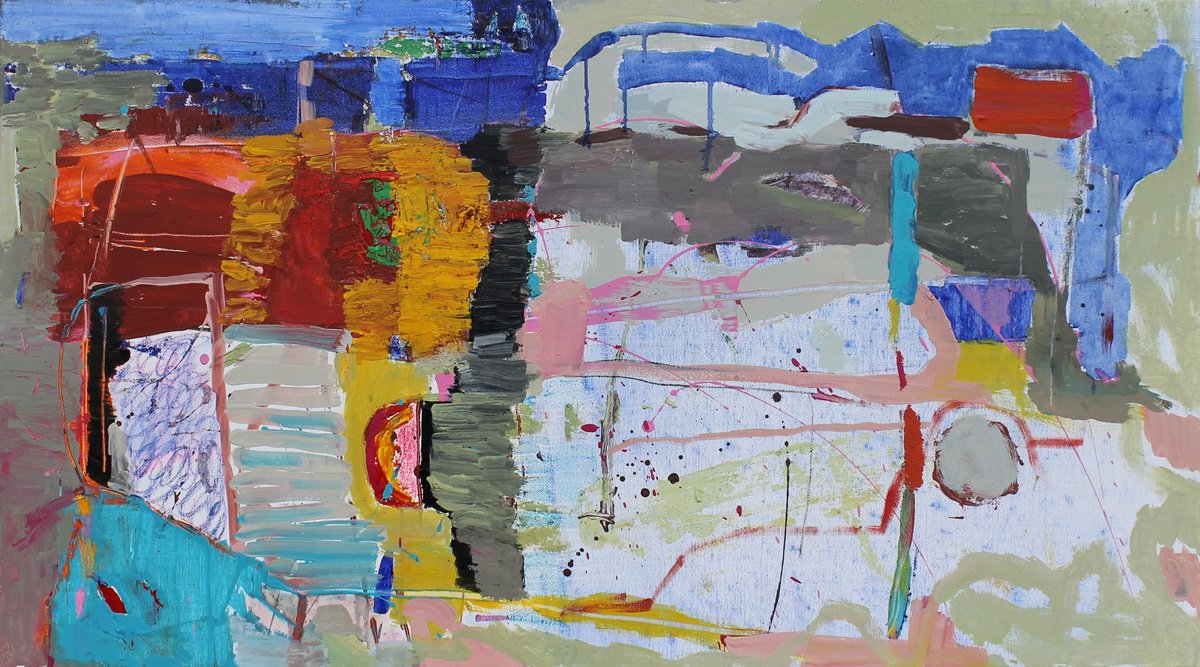 Road By Sergiy Dekalyuk, 35 X 20, Artwork For Sale On Artfinder