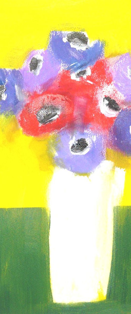Anemones 2 by Jan Rippingham