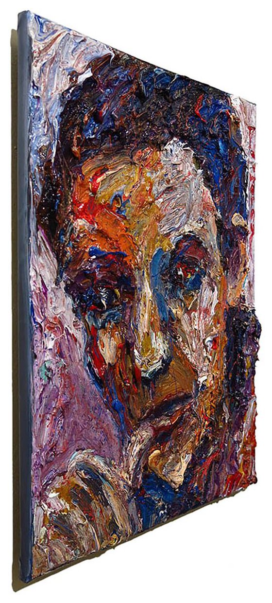 Original Oil Painting Abstract Expressionism Impressionism Portrait