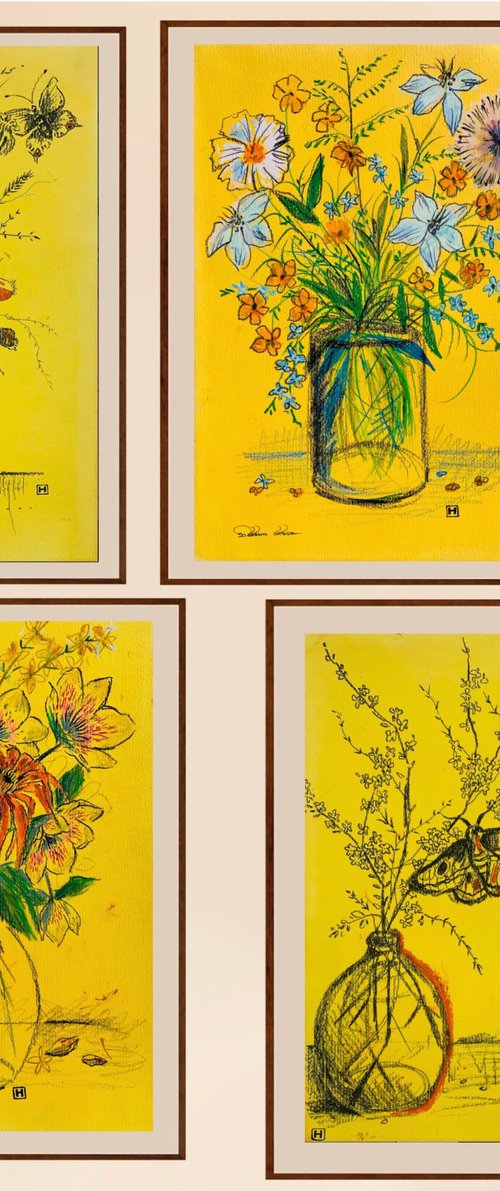 SAFFRON DRAWINGS by Christabel Page