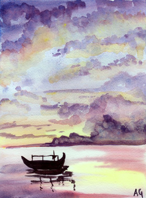 Summer sunset