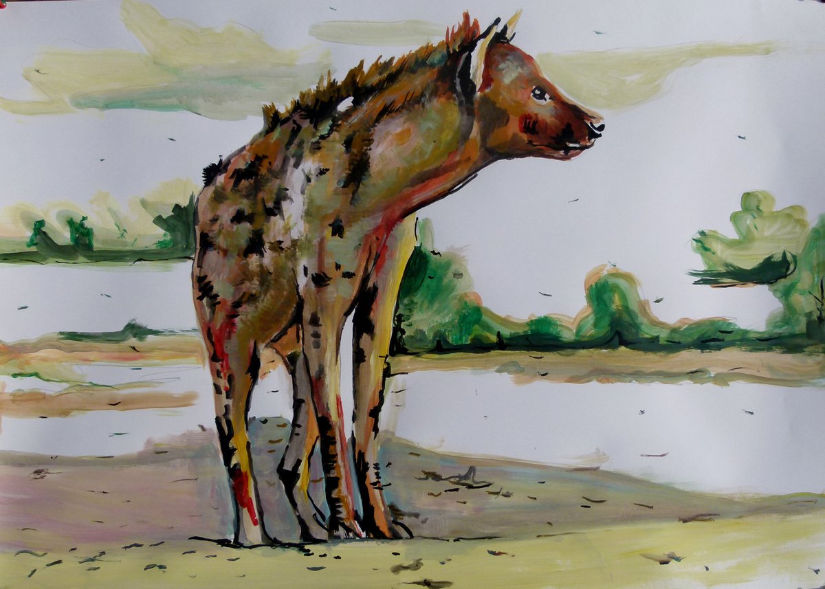 Hyena by Soso Kumsiashvili