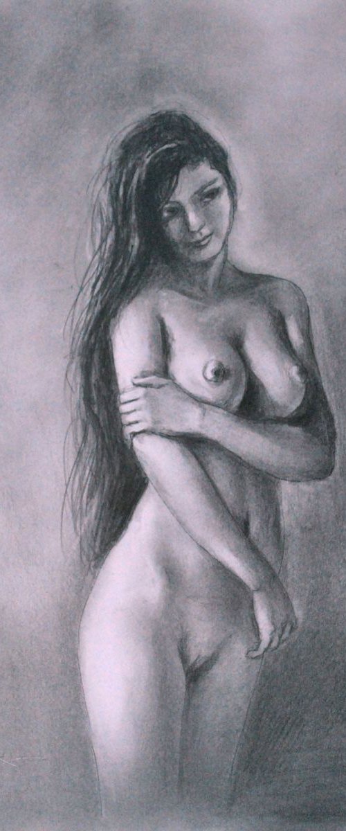 Girl standing22 by Vishalandra Dakur