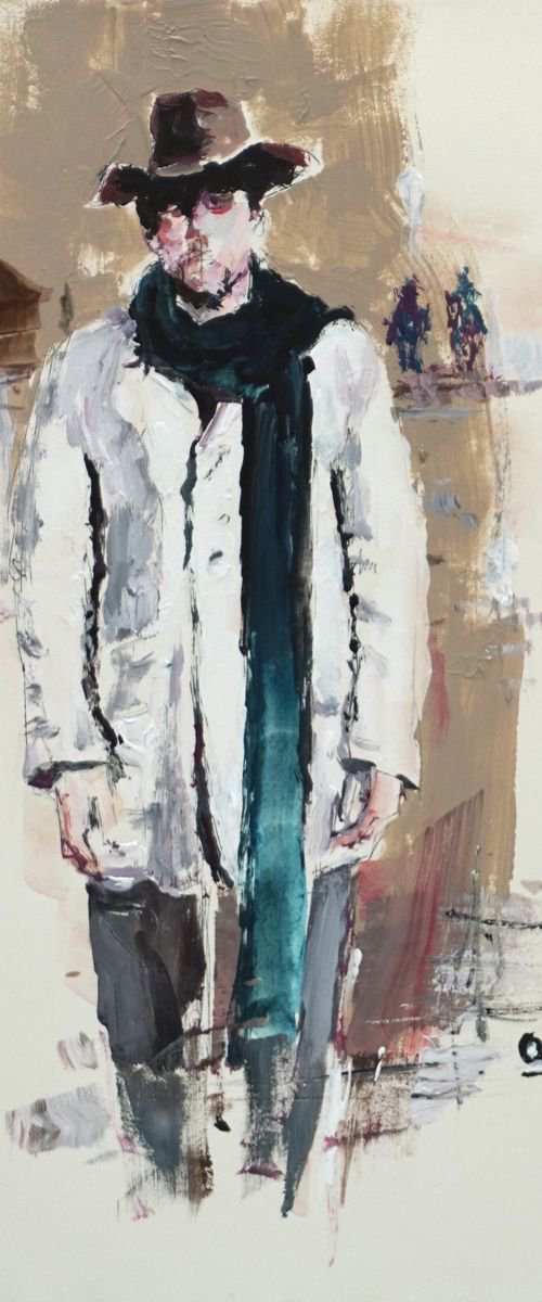 The foreigner by Oscar Alvarez Pardo