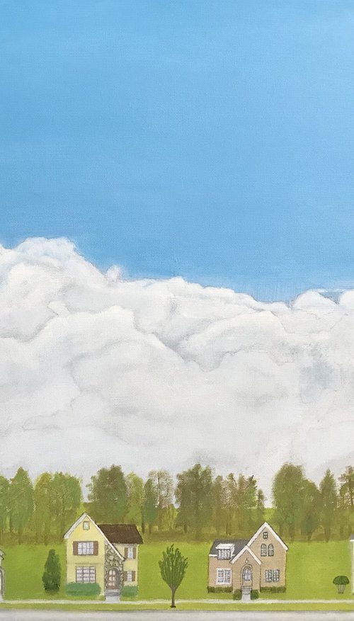 LOVELY DAY IN THE NEIGHBORHOOD by Leslie Dannenberg