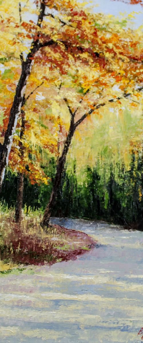 Autumn Trail by Ben Jurevicius