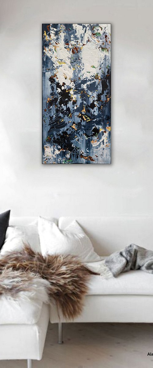 Abstract painting / Abstract 22164 by Alex Senchenko