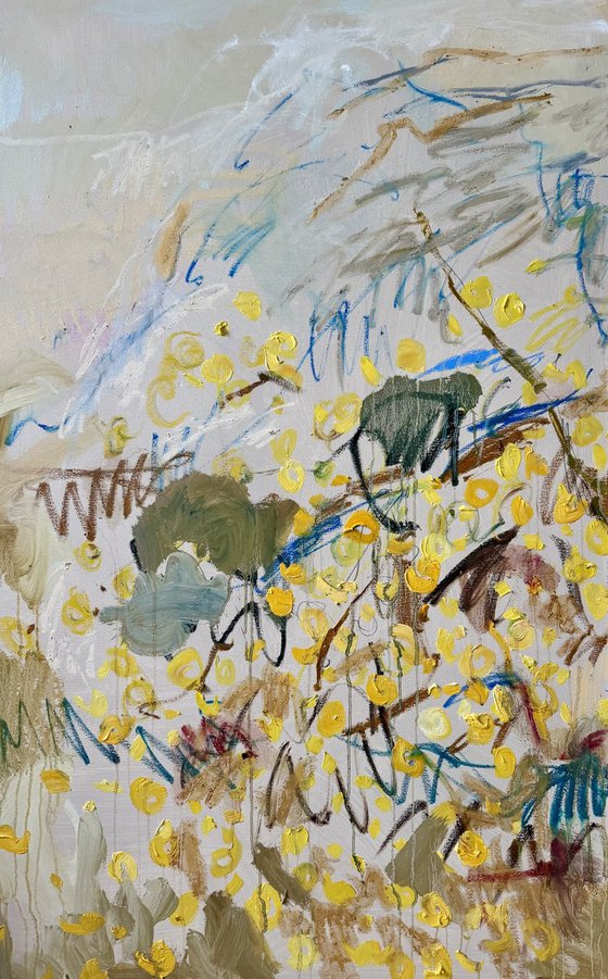 At the foot of the mountain