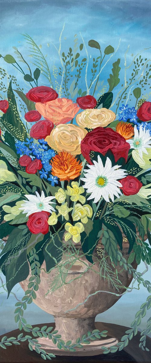 Classical Flowers by Yvonne B Webb